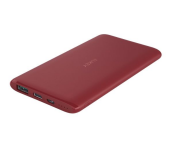 Aukey 5000 mAh Powerbank with AiPower Type C Micro USB Cable - Red