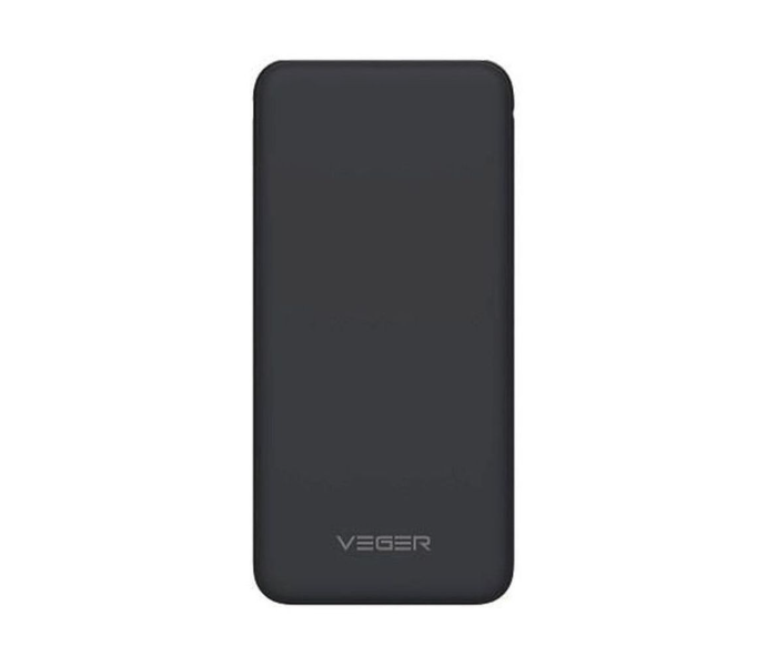 25000mAh Dual Port USB Power Bank - Black and Silver