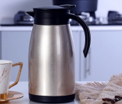 Royalford RF8304 1 Litre Stainless Steel Mini Vacuum Flask - Gold