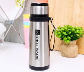 Royalford RF9459 600ml Stainless Steel Vacuum Bottle - Silver