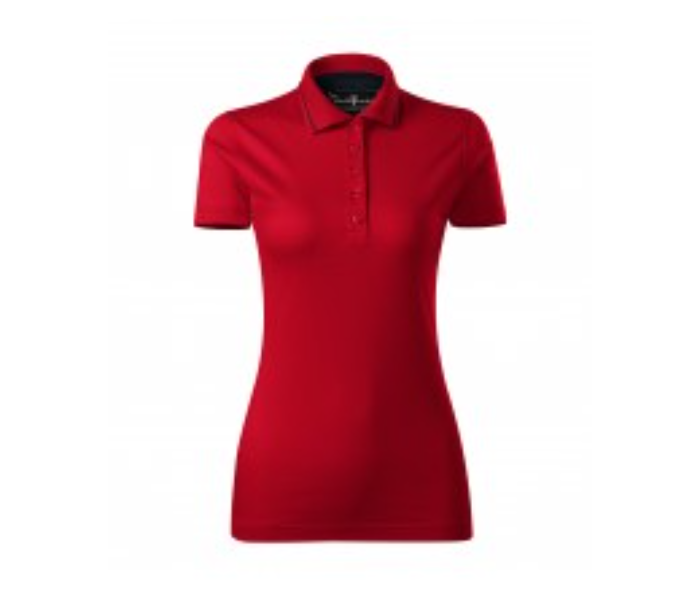 Nafoura Large Polo T Shirt for Women - Red