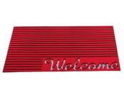 Royalford RF3017 17X26 Inch Rib Rubber Mat- Red  - Similar Product Imag - ID 73091