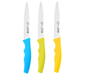 Royalford RF5387 3 Pieces Utility Knife Set - Multi Colour