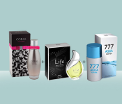 Mirage 777 Aqua Eau De Toilette Spray For Men - 100ml + Prive Coral Edp 95ML + Prive Life P.Homme Men Edt 100ML 
