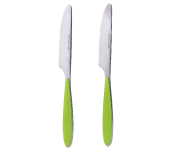 Royalford RF1916-DK 1.88mm 2 Piece Tab Knife - Green & Silver