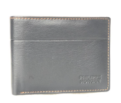 Philippe Morgan PM044 Men Leather Bifold Wallet- Black