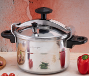 Royalford RF359PC9 9 Litre Aluminium Pressure Cooker - Silver