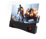 New Design F12 Portable 12 inch Dual Speaker Phone Screen Magnifier