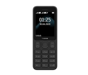Nokia 125 Dual SIM Basic Mobile - Black