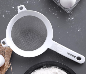 Royalford RF1677-S8 8-inch Strainer - White