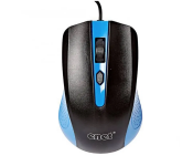 Enet Wired Optical USB Mouse - Black