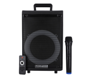 Krypton KNMS6073N 8-inch Portable Speaker with USB, SD Card Slot, FM, Bluetooth and Mic