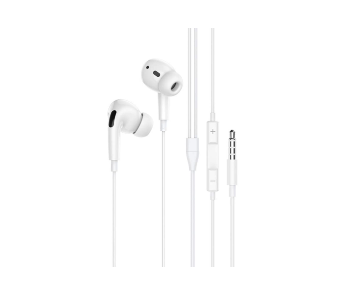 Iends IE-HS5737 Stereo Wired Earphones with 3.5mm Connector - White  - Similar Product Imag - ID 74909