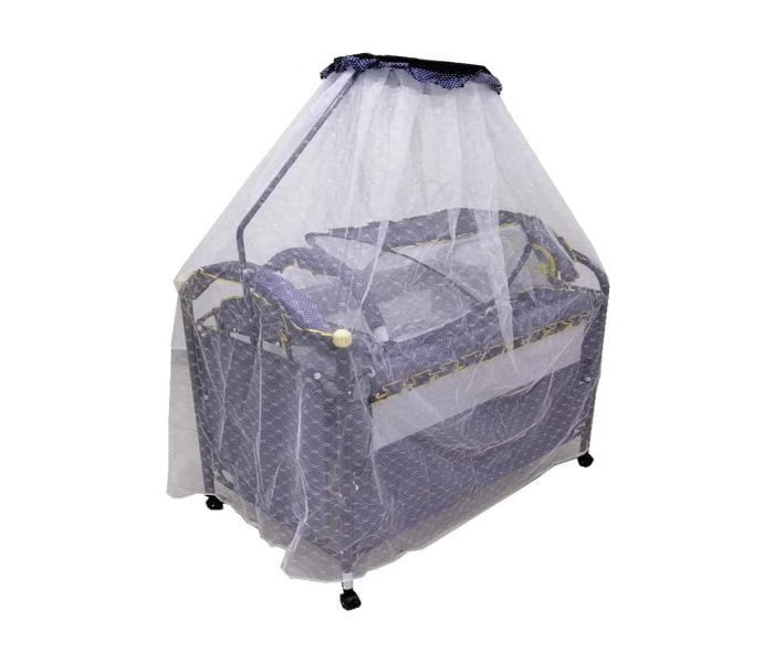 Baby Crib with Swing - Blue