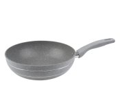 Royalford RF9840 26cm Granite Coated Smart Deep Frypan - Grey  - Similar Product Imag - ID 75461