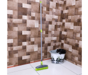 Royalford RF9837 Foldable Broom with Telescopic Steel Pole Image