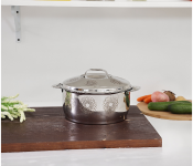 Royalford RF9715 6000ml Salwa Double Wall Stainless Steel Hotpot - Silver  - Similar Product Imag - ID 74116