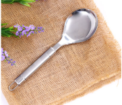 Royalford RF9847 Stainless Steel Rice Spoon - Silver