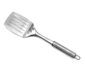 Royalford RF9850 Stainless Steel Slotted Turner - Silver  - Similar Product Imag - ID 75475