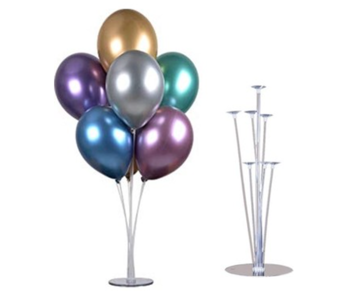 Clear Balloon Centerpiece 7 Pieces Reusable Stand Table and Desktop Holder   - Similar Product Imag - ID 74811