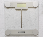 Royalford RF8351 Digital Body Scale - Grey & Clear