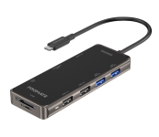 Promate PRIMEHUB-GO USB-C Hub with 100W Power Delivery