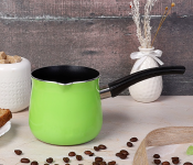 Royalford RF6636 8.5 cm Non Stick Coffee Warmer - Green & Black