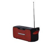 KNMS5415 Rechargeable Portable Speaker- Red and Black-img503651408