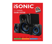 iSonic IS 475 21 Channel Multimedia Speaker Image