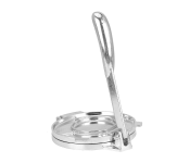 Pre-seasoned Aluminium Alloy Dough Press 22x16x8cm Tortilla Maker- Silver  - Similar Product Imag - ID 77463