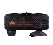 A4TECH B2100 Blaizing Gaming Keyboard - Black and Red-img1172287762