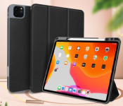Green Premium Leather Case For Apple iPad Pro 12.9 inch 2020 - Black  - Similar Product Imag - ID 77095