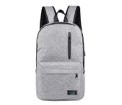 Microdigit MD012LB Anti Theft Backpacks Casual Travel Bag - Grey  - Similar Product Imag - ID 78646
