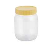 Delcasa DC1488 1000ml Round Jar - Cream  - Similar Product Imag - ID 82250