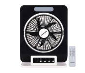 Olsenmark OMF1795 12 inch Rechargeable Fan with Remote - Black