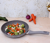 Royalford RF9466 30cm Granite Coated Smart Fry Pan - Grey  - Similar Product Imag - ID 79607