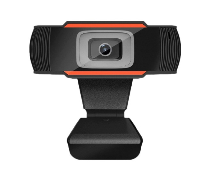 Iends IE-WB442 Webcam with USB and AUX Connector - Black