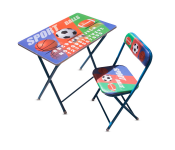 Leostar 3678 Kids Folding Sports Study Table and Image