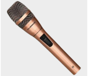 Olsenmark OMMP1271 Wired Microphone - Black and Gold