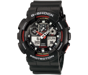 Casio G Shock GA-100-1A4DR Mens Analog and Digital Watch Black