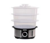 Geepas GFS63025UK 12 Liter 3 Tier Food Steamer - Black  - Similar Product Imag - ID 83865