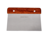 Royalford RF10035 6 Inch Stainless Steel Kitchen Scraper with Wooden Handle  - Similar Product Imag - ID 86066