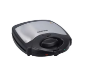 Geepas GGM36534 1400W 3 In 1 Slice Sandwich Maker - Black and Silver  - Similar Product Imag - ID 84633