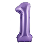Party Time 1PI804086 Number 1 16Inch Foil Balloon Image
