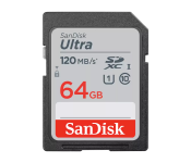 SanDisk Ultra 64GB SDXC Memory Card Black Image
