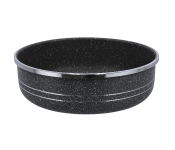 Royalford RF10093 20cm Granite Coated Smart Round Baking Pan - Black  - Similar Product Imag - ID 86859