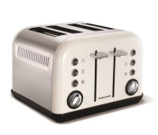 Morphy Richards 242005EE Accents 4 Slice Toaster - White