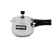 Geepas GPC35035 3 Litre Stainless Steel Pressure Cooker - Silver