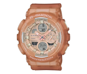 Casio GShock GMAS140NC5A2DR Semi Transparent Brown Dial Analog Image