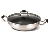 Morphy Richards 48898EE Electric Round Skillet - Sliver